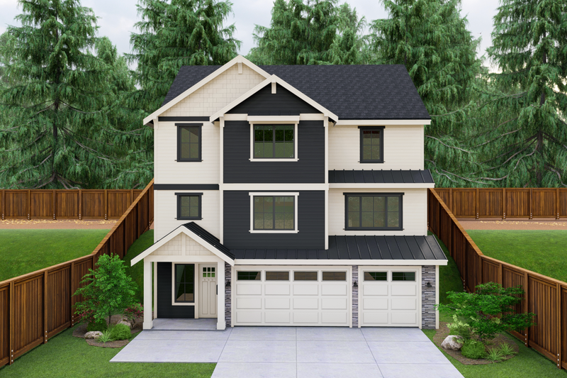 Architectural House Design - Traditional Exterior - Front Elevation Plan #569-99