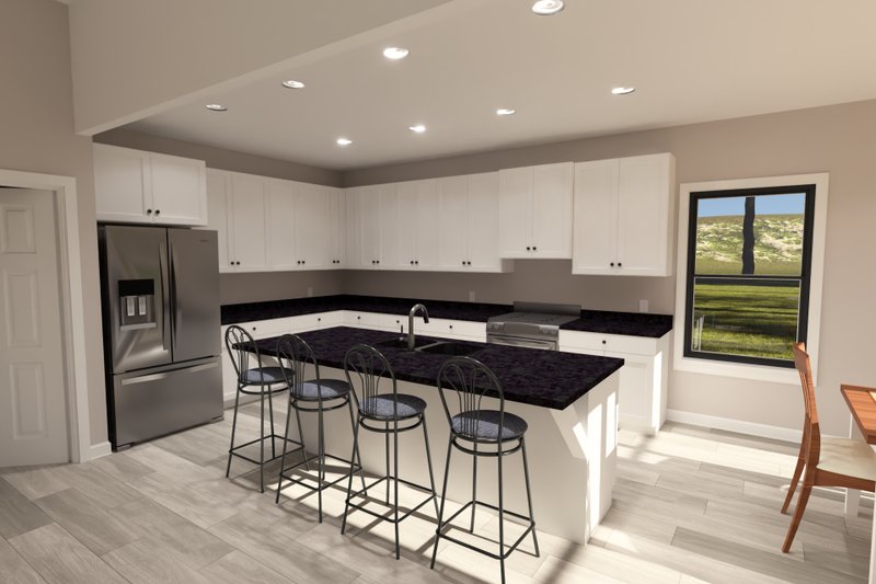Architectural House Design - Interior - Kitchen for Cottage House Plan #513-2404 - 4 bed, 3.5 bath