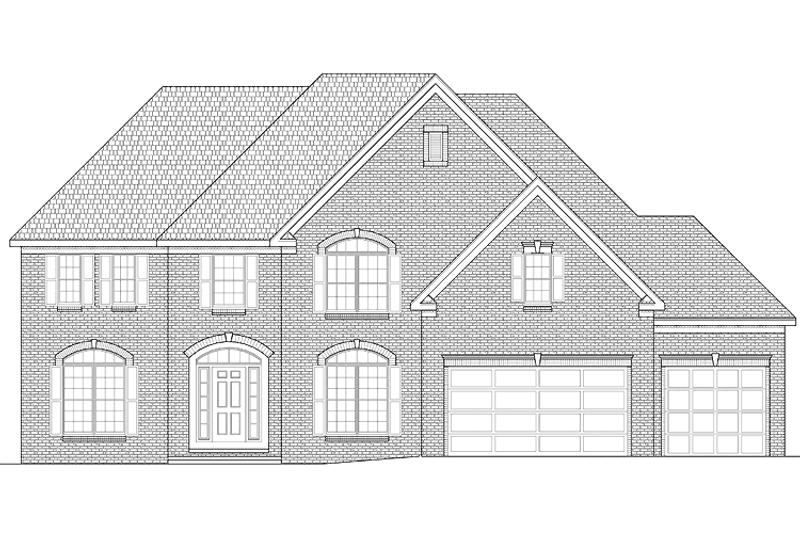 Home Plan - Classical Exterior - Front Elevation Plan #328-386