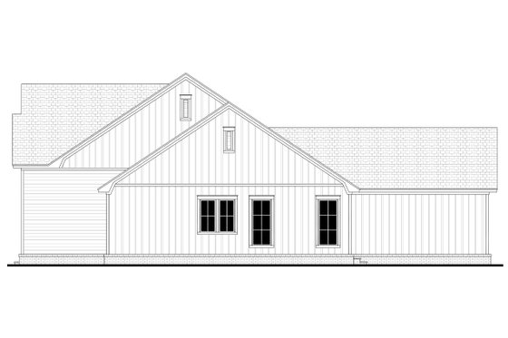 Exterior - Other Elevation for Farmhouse House Plan #430-329 - 3 bed, 2.5 bath
