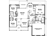 Farmhouse Style House Plan - 3 Beds 2 Baths 2079 Sq/Ft Plan #42-303 
