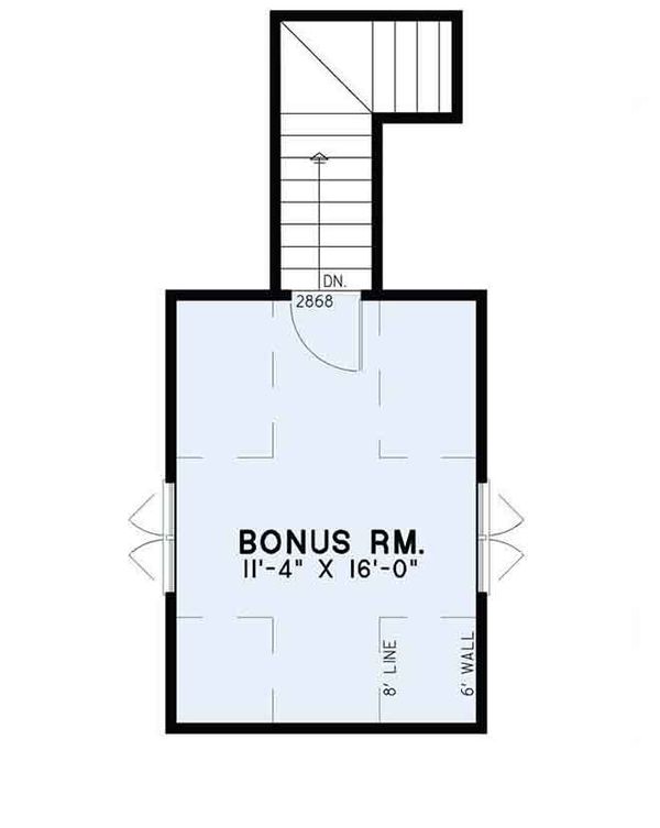 House Blueprint - European Floor Plan - Other Floor Plan #17-3403