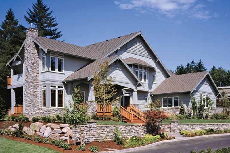 House Plan Design - Craftsman Exterior - Front Elevation Plan #48-150