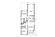 Cottage Style House Plan - 2 Beds 2 Baths 834 Sq/Ft Plan #1099-5 