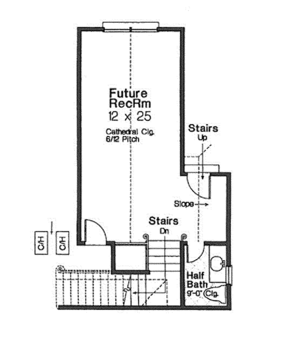 Home Plan - Country Floor Plan - Other Floor Plan #310-1273