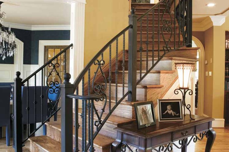 Architectural House Design - Interior - Entry for Mediterranean House Plan #927-202 - 5 bed, 4.5 bath