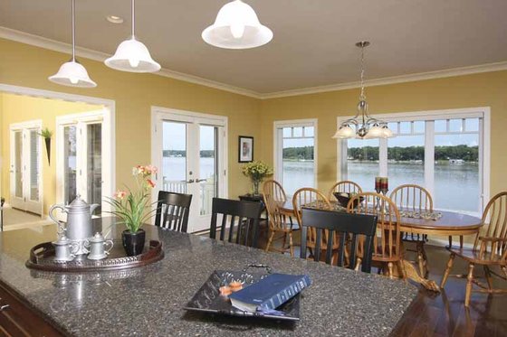 Interior - Kitchen 2 for Traditional House Plan #928-44 - 4 bed, 3 bath