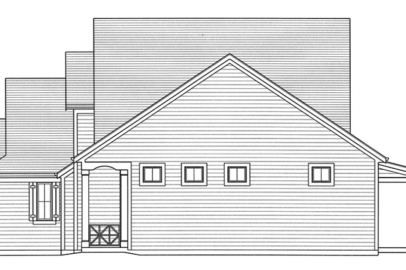 Home Plan - Exterior - Other Elevation for Traditional House Plan #46-850 - 4 bed, 2.5 bath