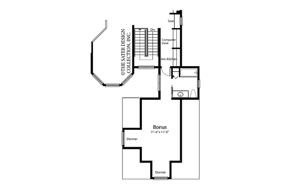 Floor Plan - Other Floor for Traditional House Plan #930-90 - 3 bed, 3 bath
