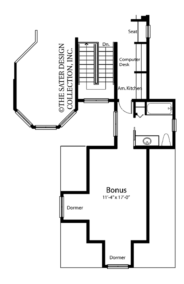 Home Plan - Traditional Floor Plan - Other Floor Plan #930-90