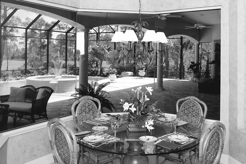 Home Plan - Interior - Dining Room for Mediterranean House Plan #930-105 - 3 bed, 3.5 bath