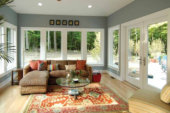 Interior - Family Room for Prairie House Plan #928-38 - 3 bed, 3 bath