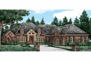 European Style House Plan - 4 Beds 3.5 Baths 3206 Sq/Ft Plan #927-401 