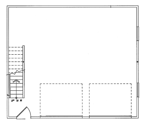 House Blueprint - Colonial Floor Plan - Main Floor Plan #47-1069