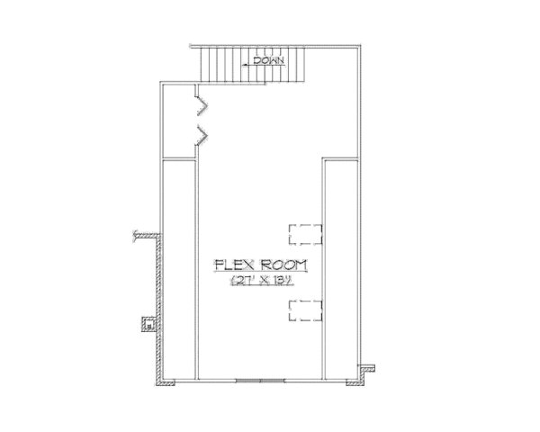 Architectural House Design - Country Floor Plan - Upper Floor Plan #945-47