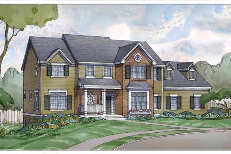 Dream House Plan - Country Exterior - Front Elevation Plan #928-206