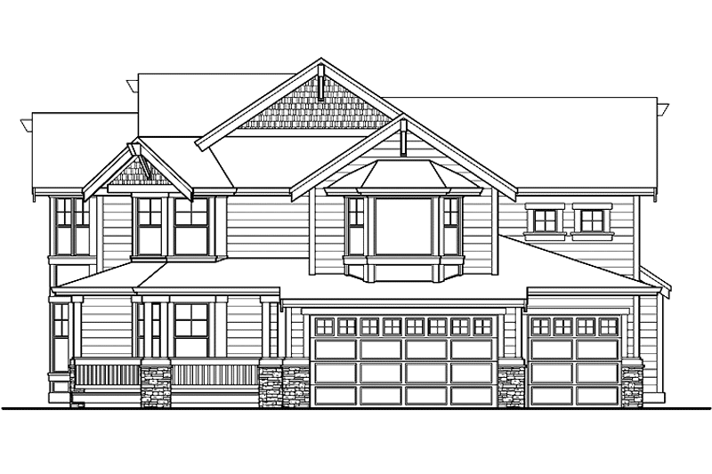 Home Plan - Floor Plan - Other Floor for Craftsman House Plan #132-244 - 3 bed, 2.5 bath