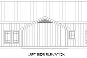Exterior - Other Elevation for Country House Plan #932-1183 - 4 bed, 3 bath