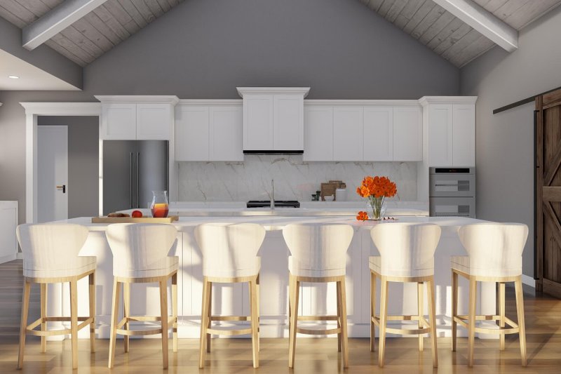 House Design - Interior - Kitchen 2 for Farmhouse House Plan #923-382 - 3 bed, 2.5 bath
