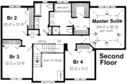 Traditional Style House Plan - 5 Beds 3 Baths 3678 Sq/Ft Plan #312-466 