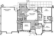 Ranch Style House Plan - 3 Beds 2.5 Baths 1772 Sq/Ft Plan #126-186 