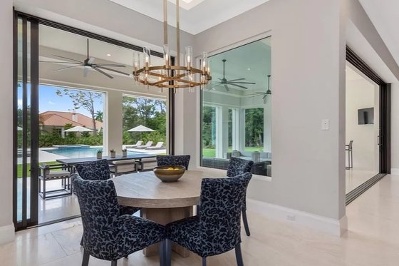 Interior - Dining Room for Contemporary House Plan #548-66 - 5 bed, 5.5 bath