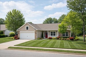 House Blueprint - Traditional Exterior - Front Elevation Plan #20-2601