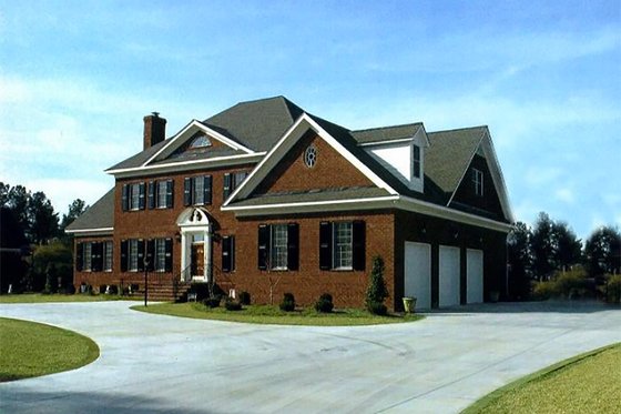 Exterior - Other Elevation for Southern House Plan #137-170 - 4 bed, 3 bath