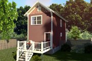 Farmhouse Style House Plan - 2 Beds 1.5 Baths 868 Sq/Ft Plan #79-277 Exterior 