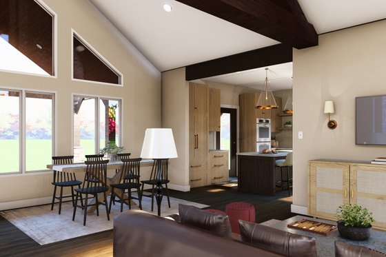 Interior - Dining Room for Country House Plan #1064-268 - 2 bed, 2 bath