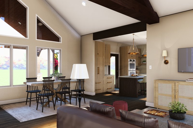 House Plan Design - Interior - Dining Room for Country House Plan #1064-268 - 2 bed, 2 bath
