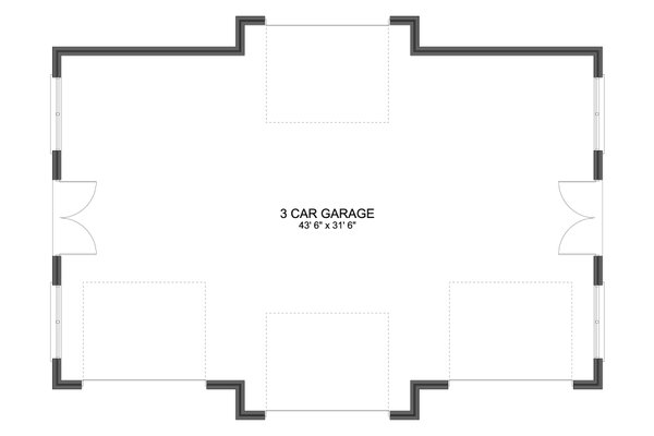 Architectural House Design - Traditional Floor Plan - Main Floor Plan #1060-373