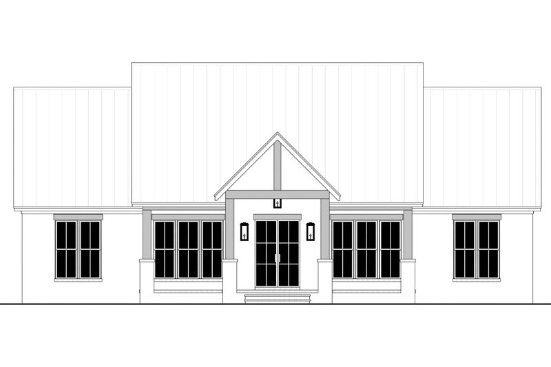 Dream House Plan - Exterior - Front Elevation 6 for Farmhouse House Plan #430-395 - 3 bed, 2.5 bath