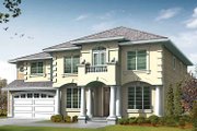 Prairie Style House Plan - 4 Beds 2.5 Baths 3500 Sq/Ft Plan #132-436 