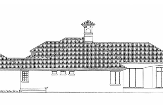Exterior - Other Elevation for Mediterranean House Plan #930-315 - 4 bed, 3.5 bath