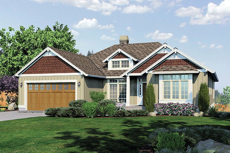 Architectural House Design - Exterior - Front Elevation 3 for Traditional House Plan #48-860 - 4 bed, 3 bath