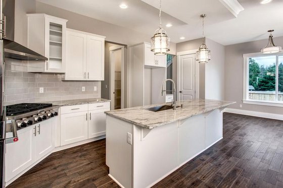 Interior - Kitchen for Colonial House Plan #1066-76 - 6 bed, 3 bath