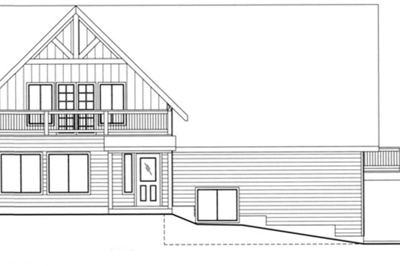 Architectural House Design - Exterior - Front Elevation 3 House Plan #117-829 - 3 bed, 2.5 bath