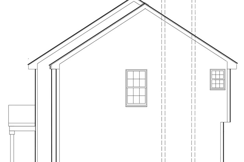 House Plan Design - Exterior - Other Elevation for Colonial House Plan #1053-66 - 3 bed, 2.5 bath