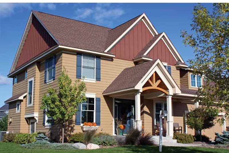 Home Plan - Exterior - Front Elevation 3 for Traditional House Plan #51-1108 - 3 bed, 2.5 bath