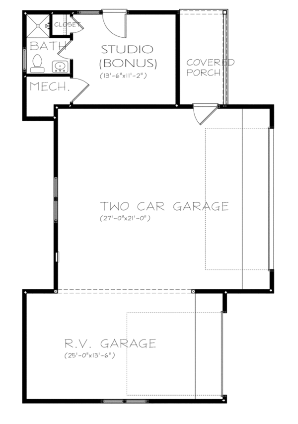 Ranch Floor Plan - Other Floor Plan #895-76