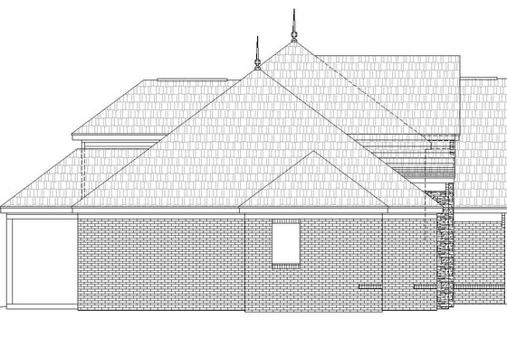 Exterior - Other Elevation 1 for Country House Plan #932-209 - 4 bed, 3 bath