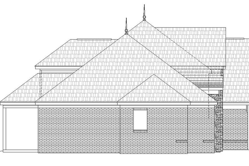 House Design - Exterior - Other Elevation 1 for Country House Plan #932-209 - 4 bed, 3 bath