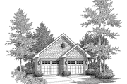 Country Style House Plan - 0 Beds 0 Baths 626 Sq/Ft Plan #48-831 