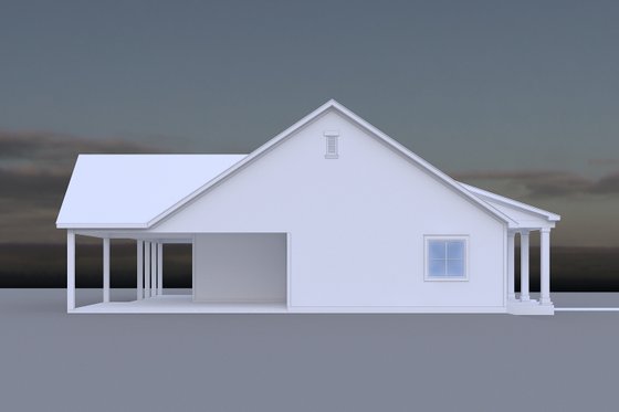 Exterior - Other Elevation for Farmhouse House Plan #1074-47 - 3 bed, 2.5 bath