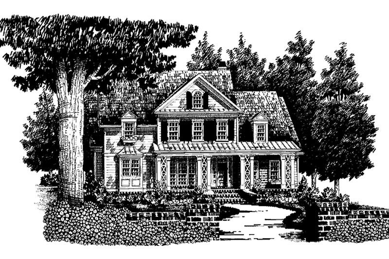 Dream House Plan - Exterior - Front Elevation 3 for Country House Plan #927-276 - 4 bed, 3.5 bath