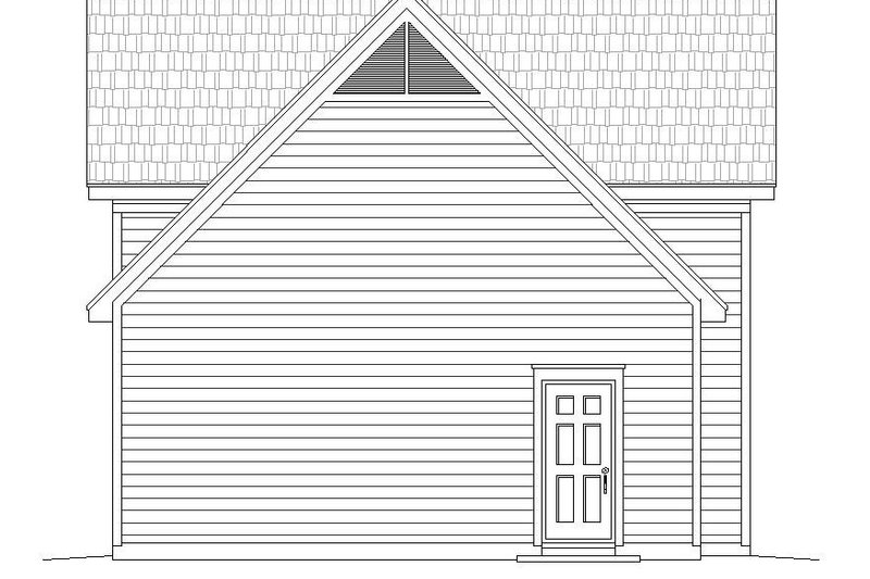 Home Plan - Exterior - Other Elevation for Country House Plan #932-198, 0 bath