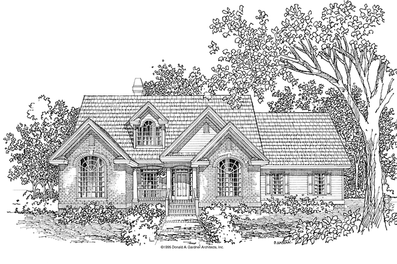 Home Plan - Traditional Exterior - Front Elevation Plan #929-379