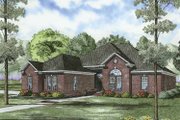 Traditional Style House Plan - 3 Beds 2 Baths 2707 Sq/Ft Plan #17-2849 