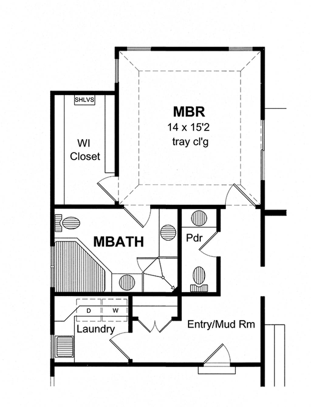 Colonial Style House Plan - 3 Beds 2.5 Baths 2473 Sq/Ft Plan #316-273